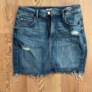 GARAGE Jean Skirt